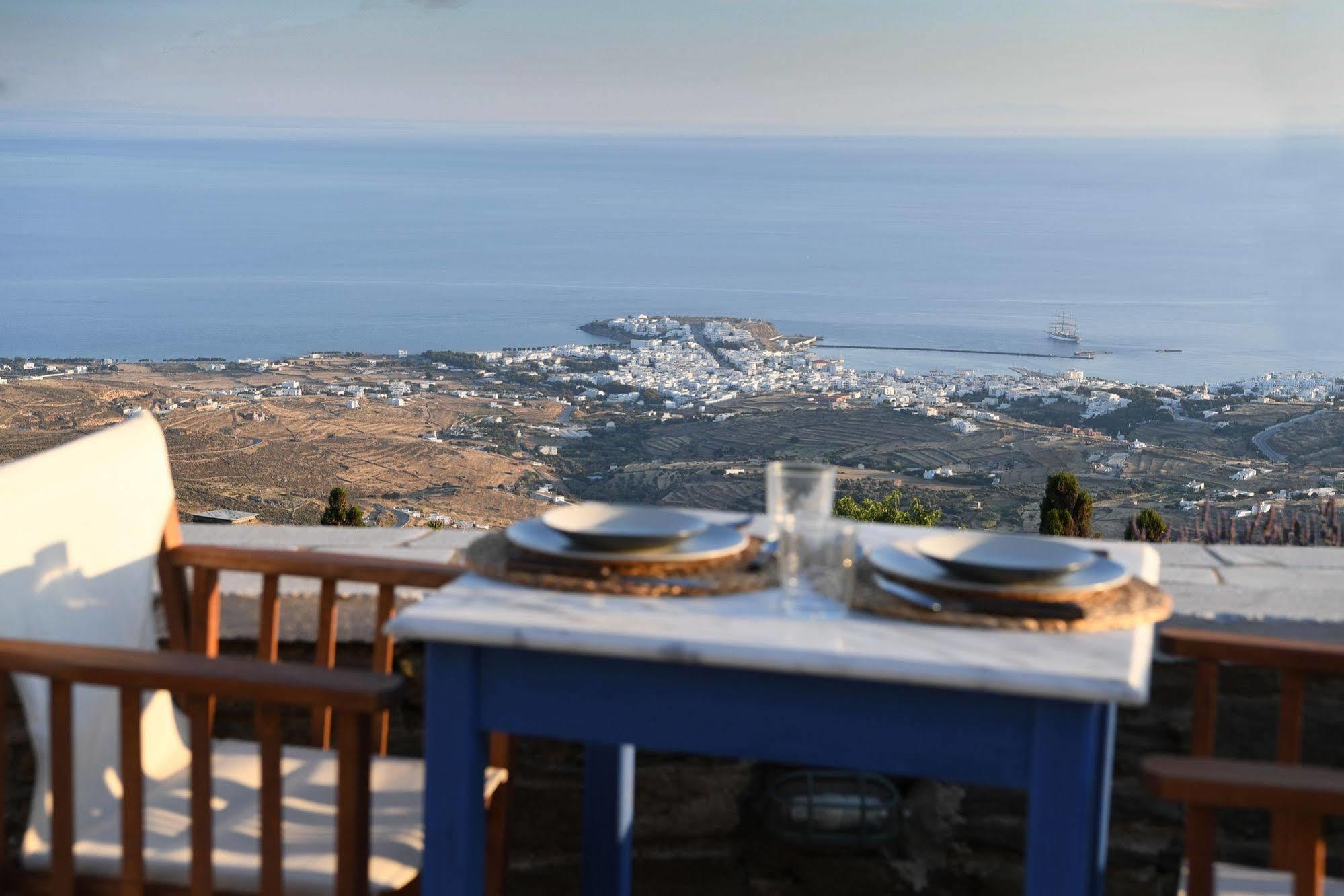 Tinos Sky View Villa Arnados Екстер'єр фото